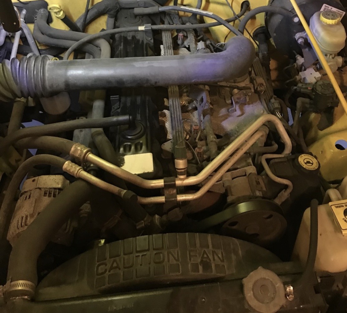 How does the A/C compressor mount on a 2002 TJ ? | Jeep Wrangler TJ Forum