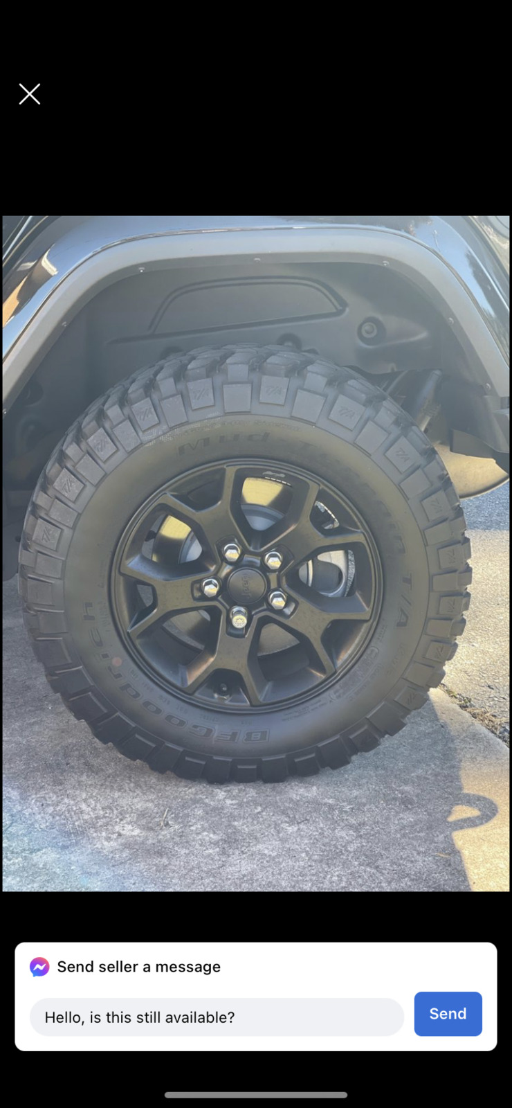 JL / JT wheels on a TJ | Jeep Wrangler TJ Forum