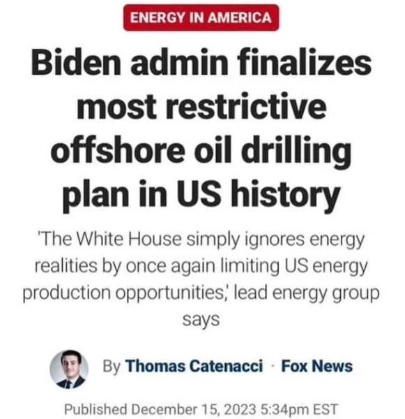 headline biden finalizes restrictive oil drilling program