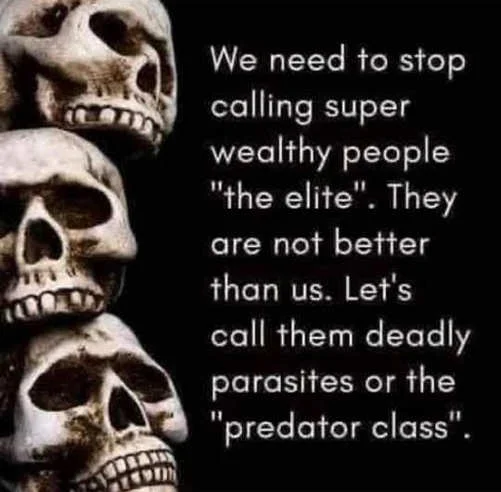 message stop calling elite parasites predator class