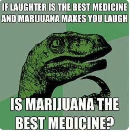 if laughter best medicine marijuana makes you laugh
