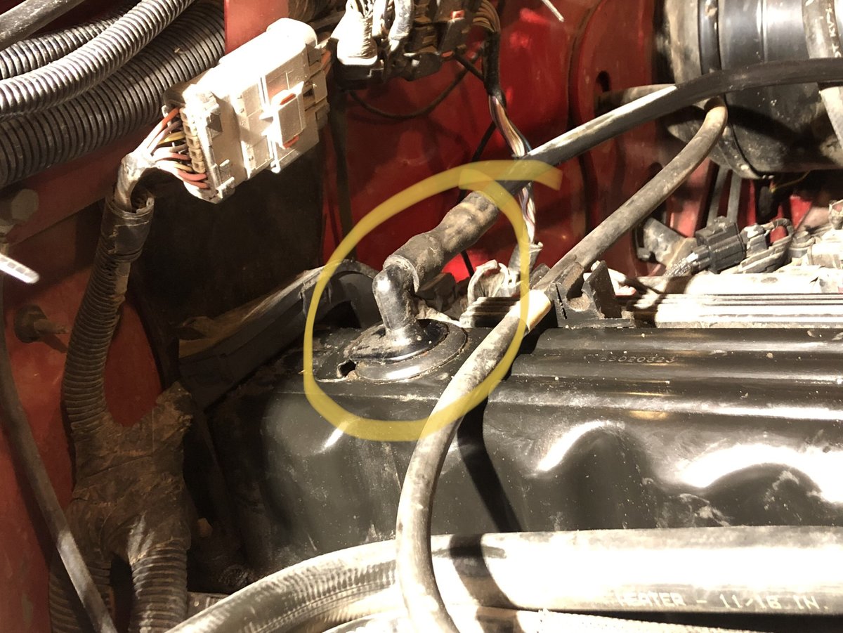 Are both of these PCV valves? | Jeep Wrangler TJ Forum