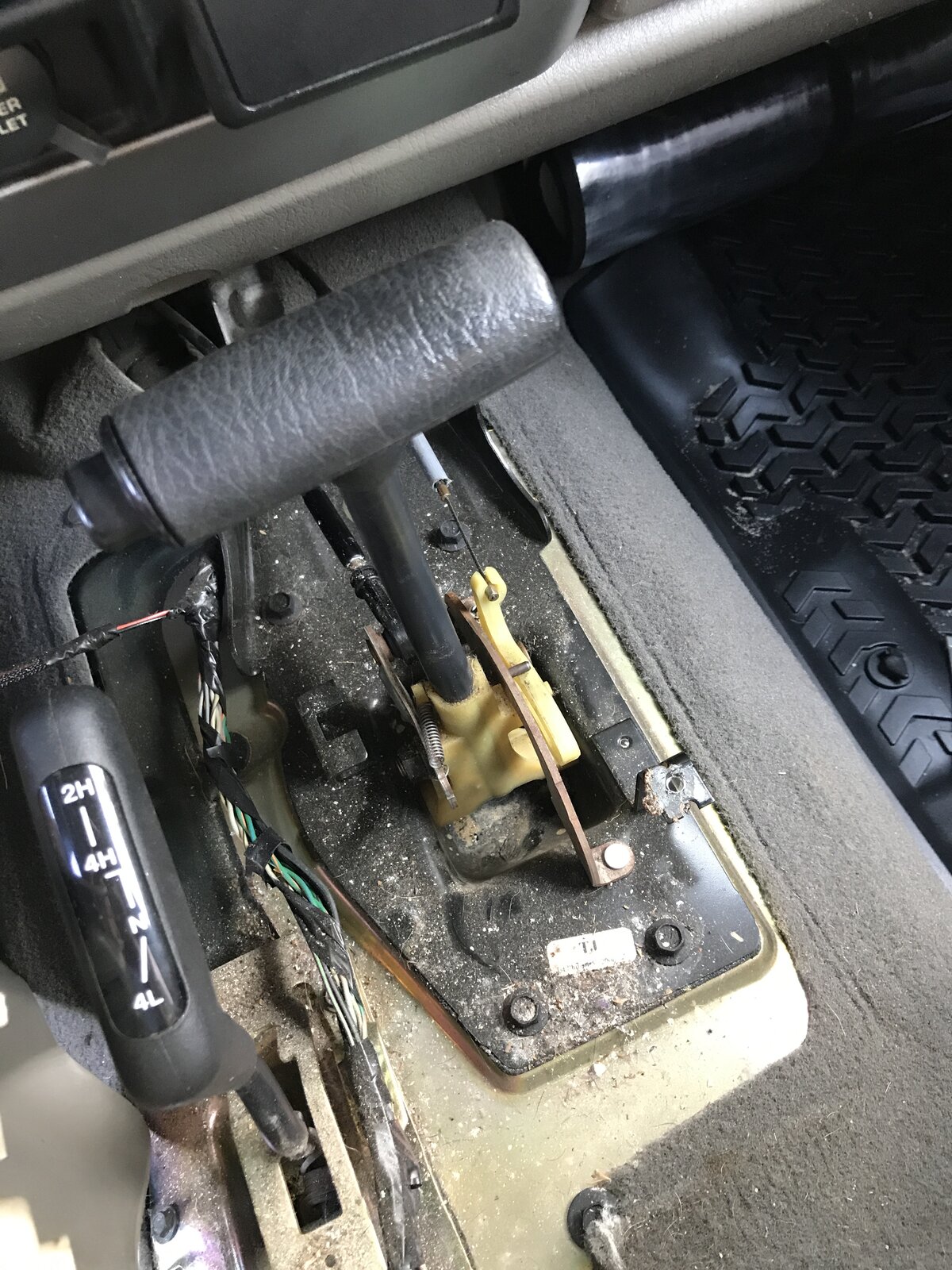 Panic: shifter just moving back and forth, can't start | Jeep Wrangler TJ  Forum