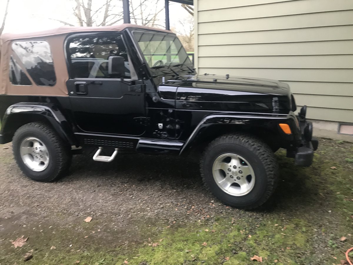 What year hard tops are interchangeable for the Jeep Wrangler TJ? | Jeep  Wrangler TJ Forum