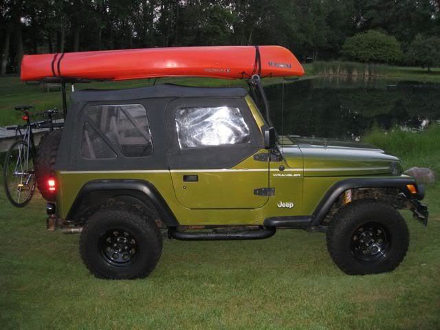 Kayaks on a soft top? | Jeep Wrangler TJ Forum