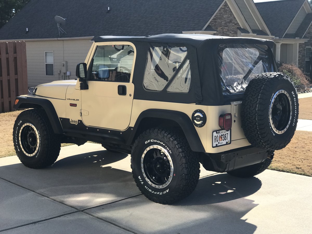 Will I have any issues putting on 255/70R18 tires? | Jeep Wrangler TJ Forum