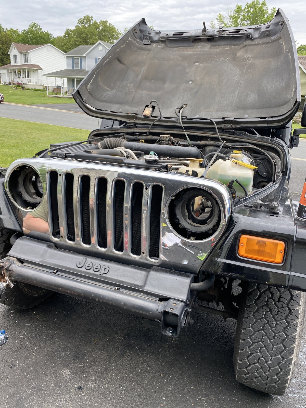 Options For Grille Damage | Jeep Wrangler TJ Forum