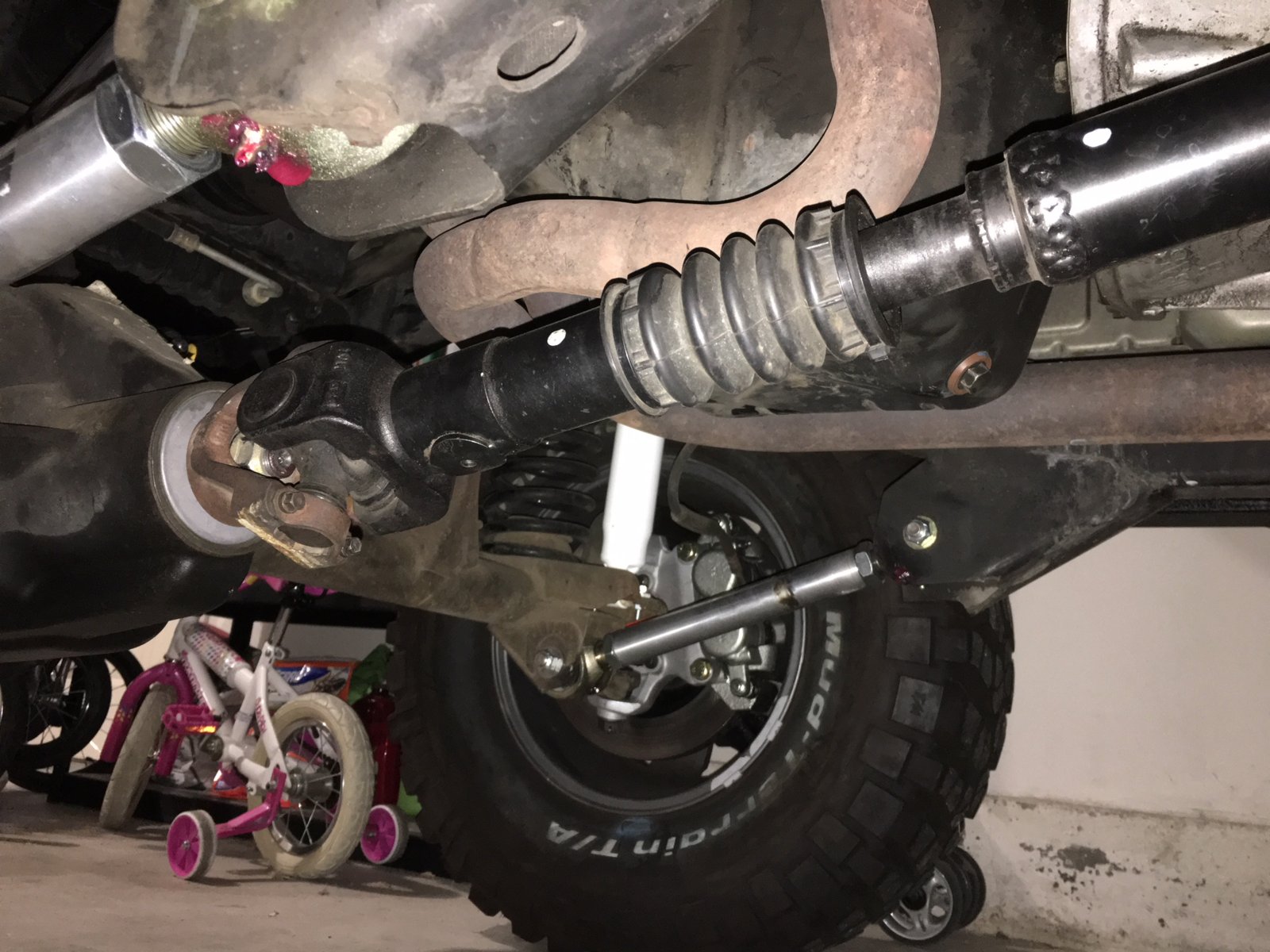 At what point did you need to change out your front driveshaft? | Jeep  Wrangler TJ Forum