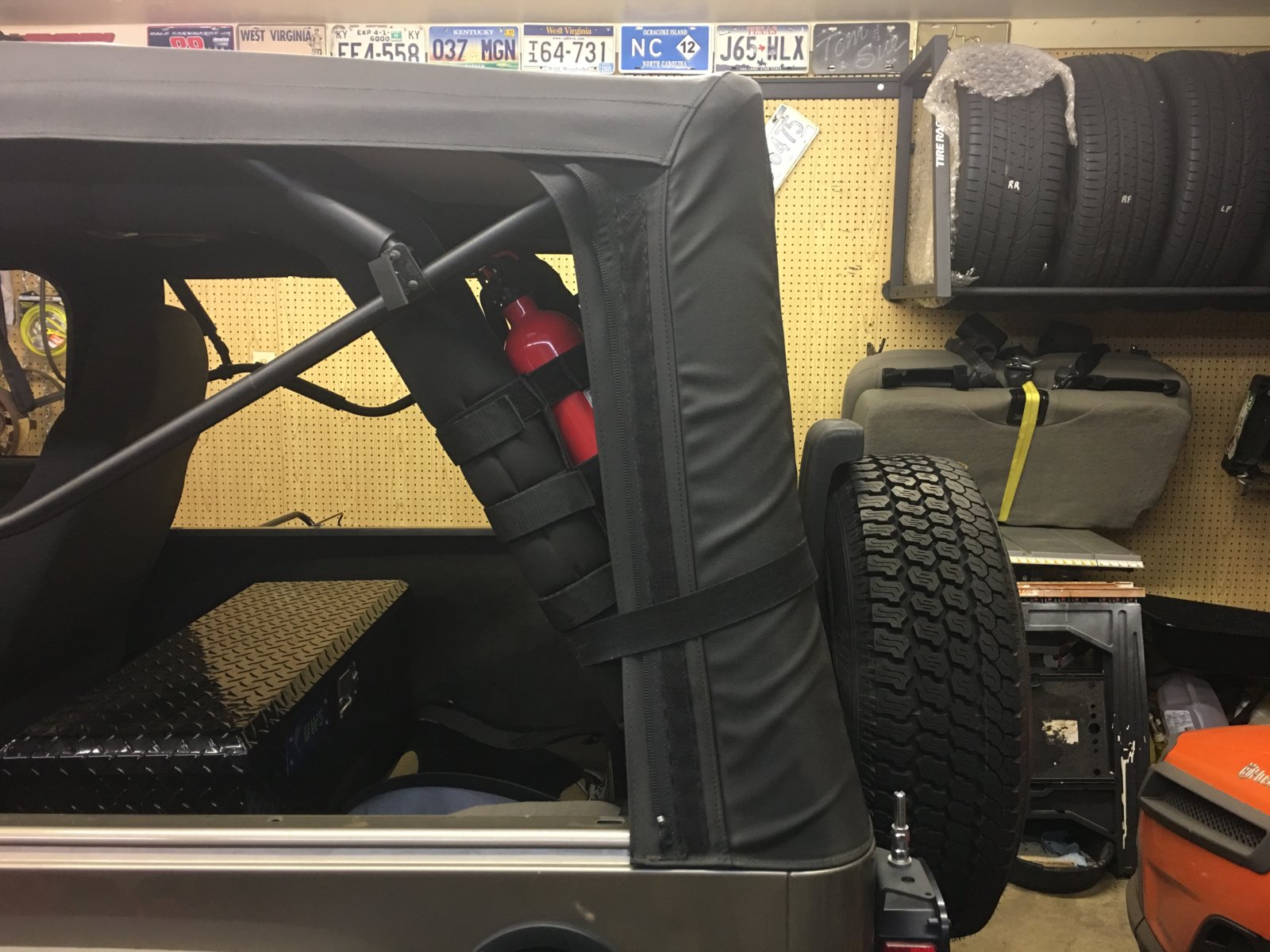 Keeping your rear seatbelts quiet in the wind | Jeep Wrangler TJ Forum