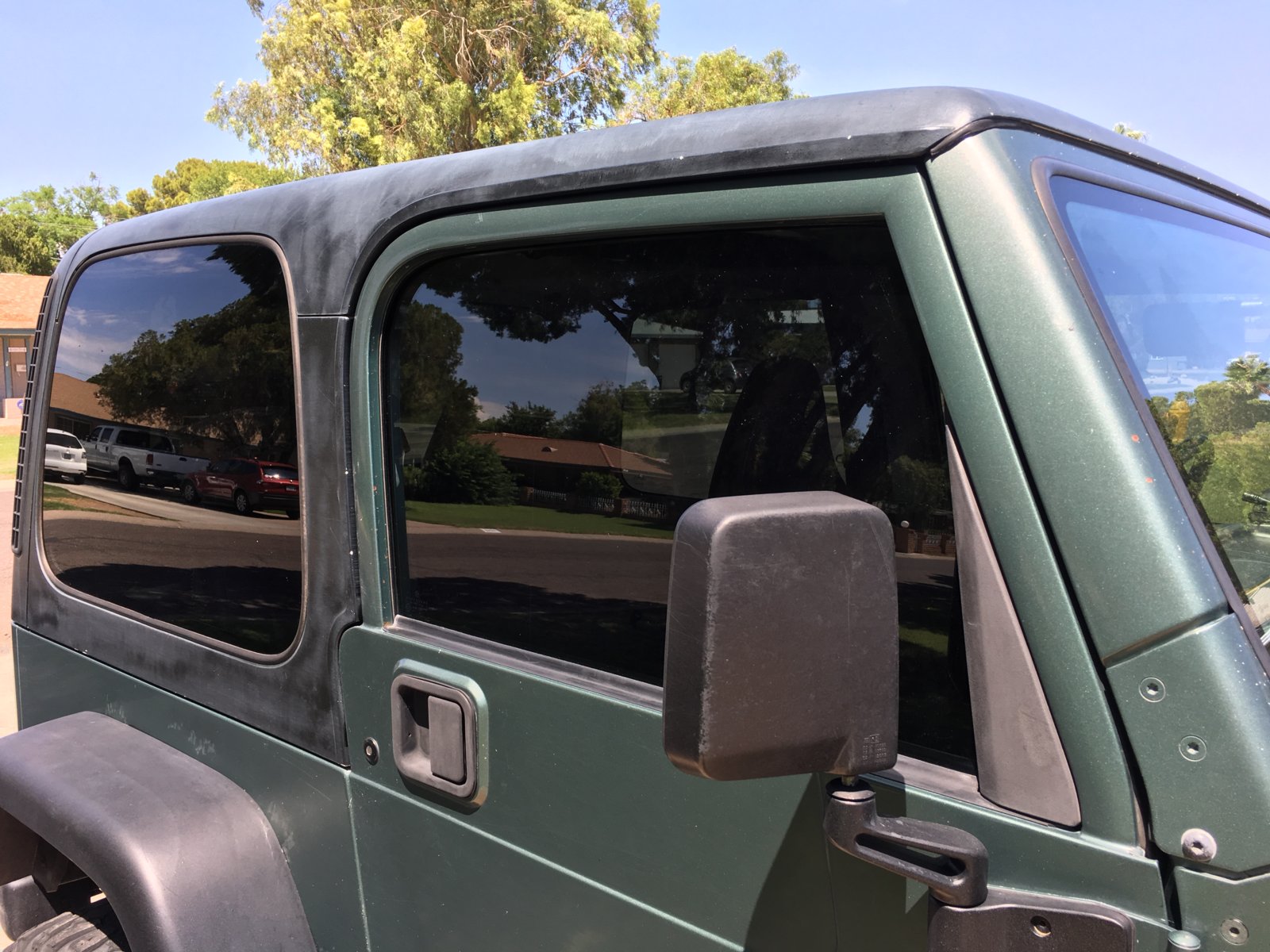 Front door window tinting | Jeep Wrangler TJ Forum