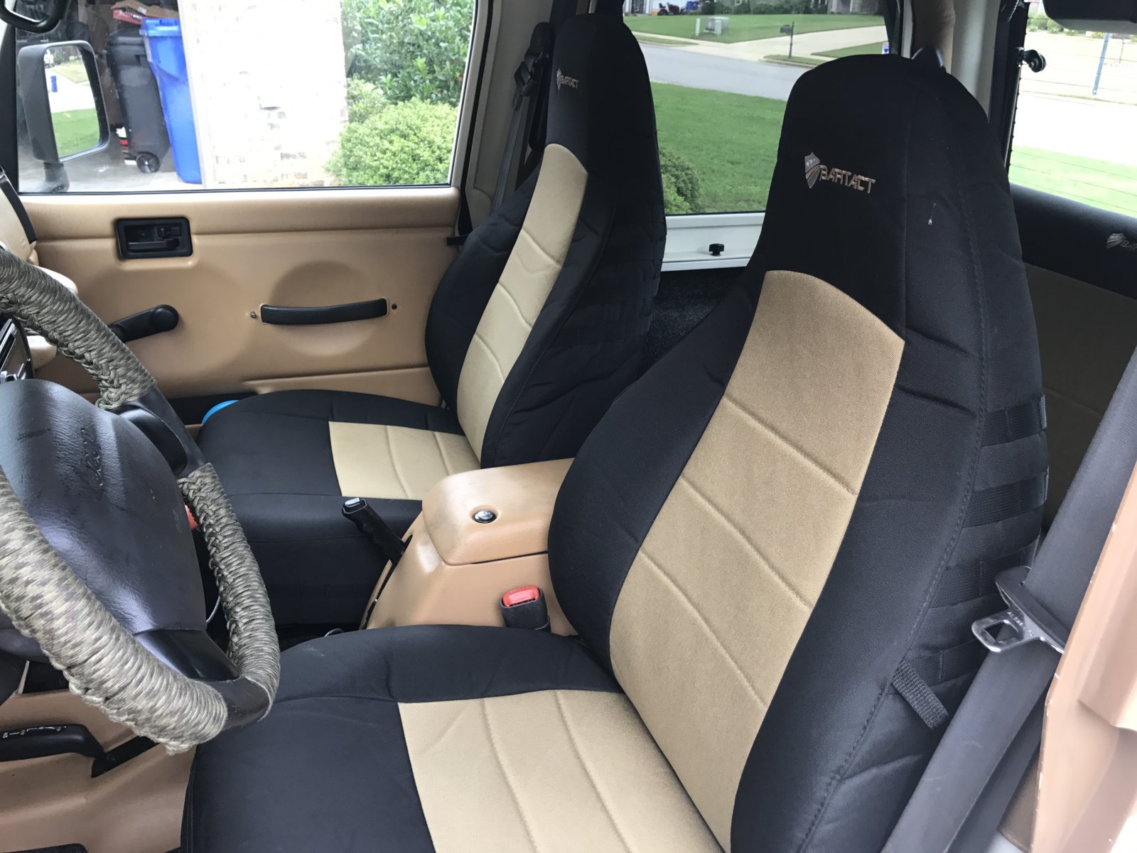 SOLD - For Sale: TJ Bartact Seat Covers | Jeep Wrangler TJ Forum
