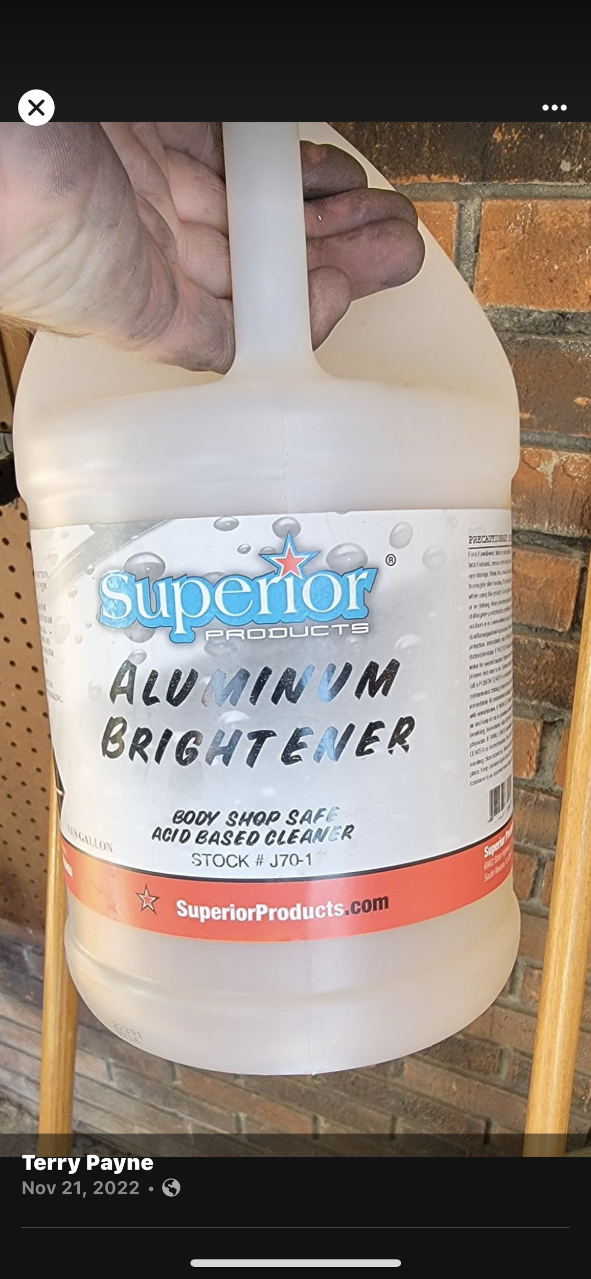 Aluminum Brightener  Superior Products 