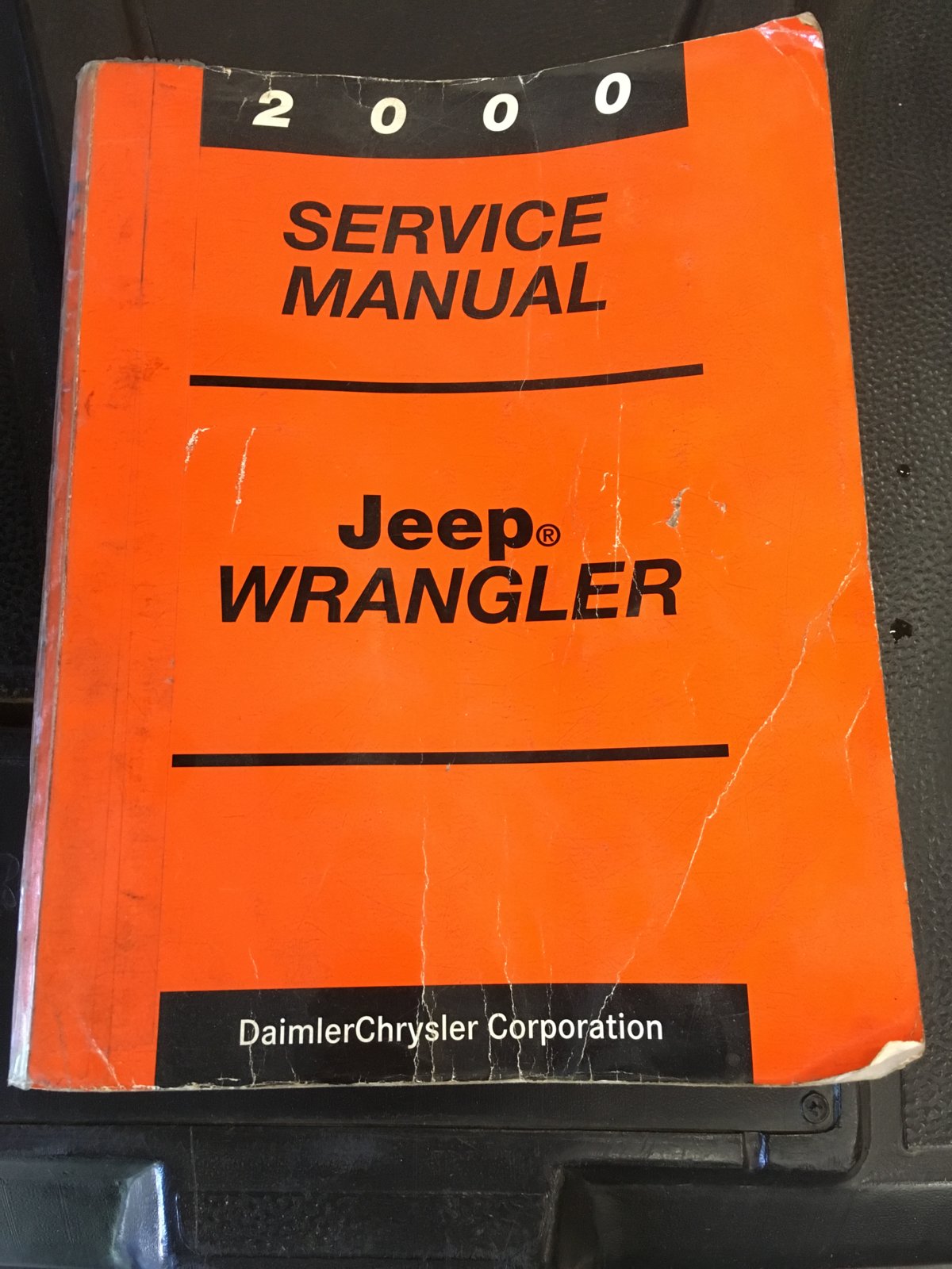 SOLD - Paper Factory Service Manual for 2000 Jeep Wrangler TJ | Jeep  Wrangler TJ Forum