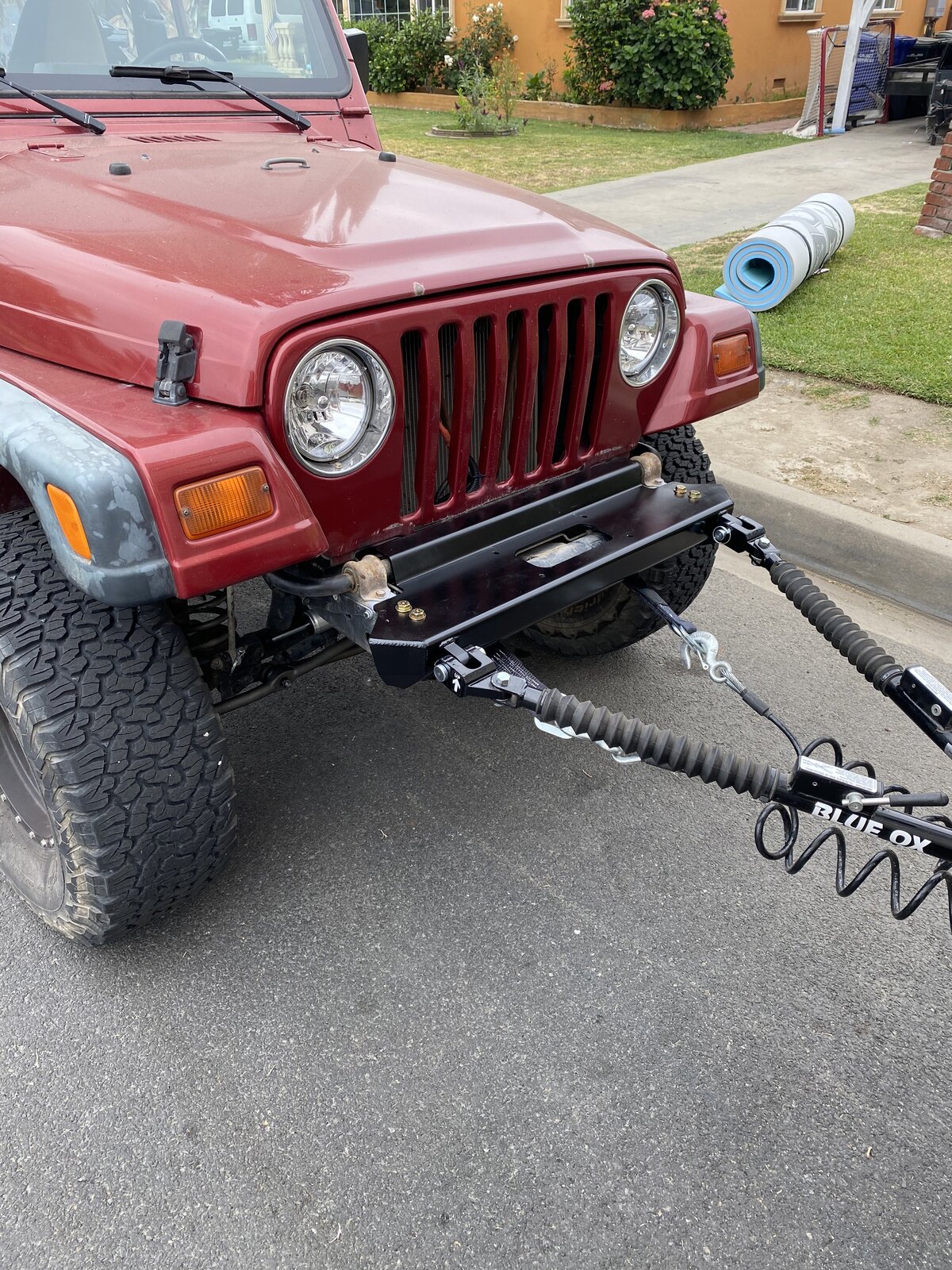 Flat Tow Setup Behind Motorhome Jeep Wrangler Tj Forum