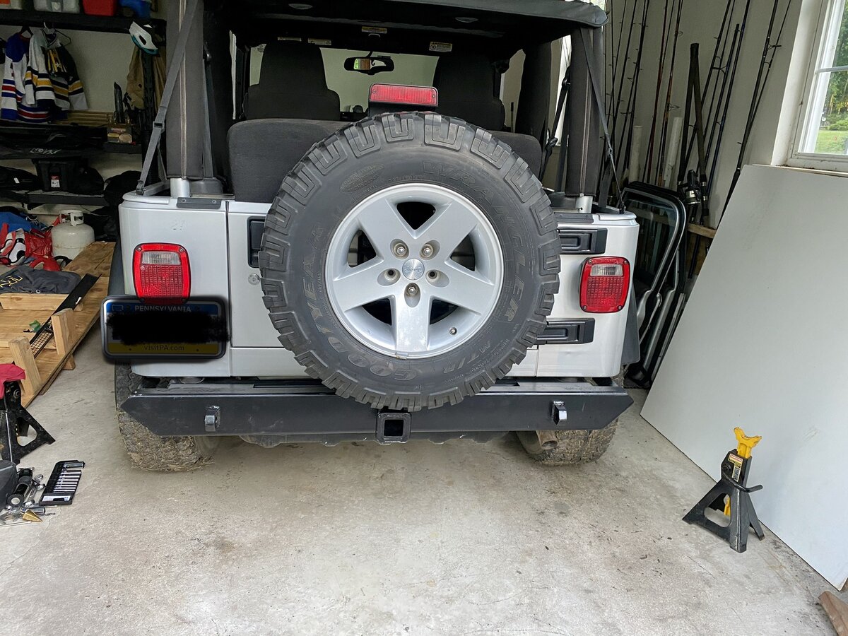 Bumper with DRings and Hitch—Mounting Bolts? Jeep Wrangler TJ Forum