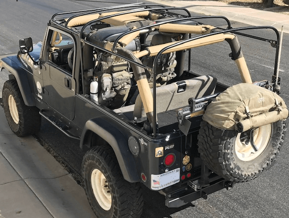 Spare tire cap vs cover | Jeep Wrangler TJ Forum