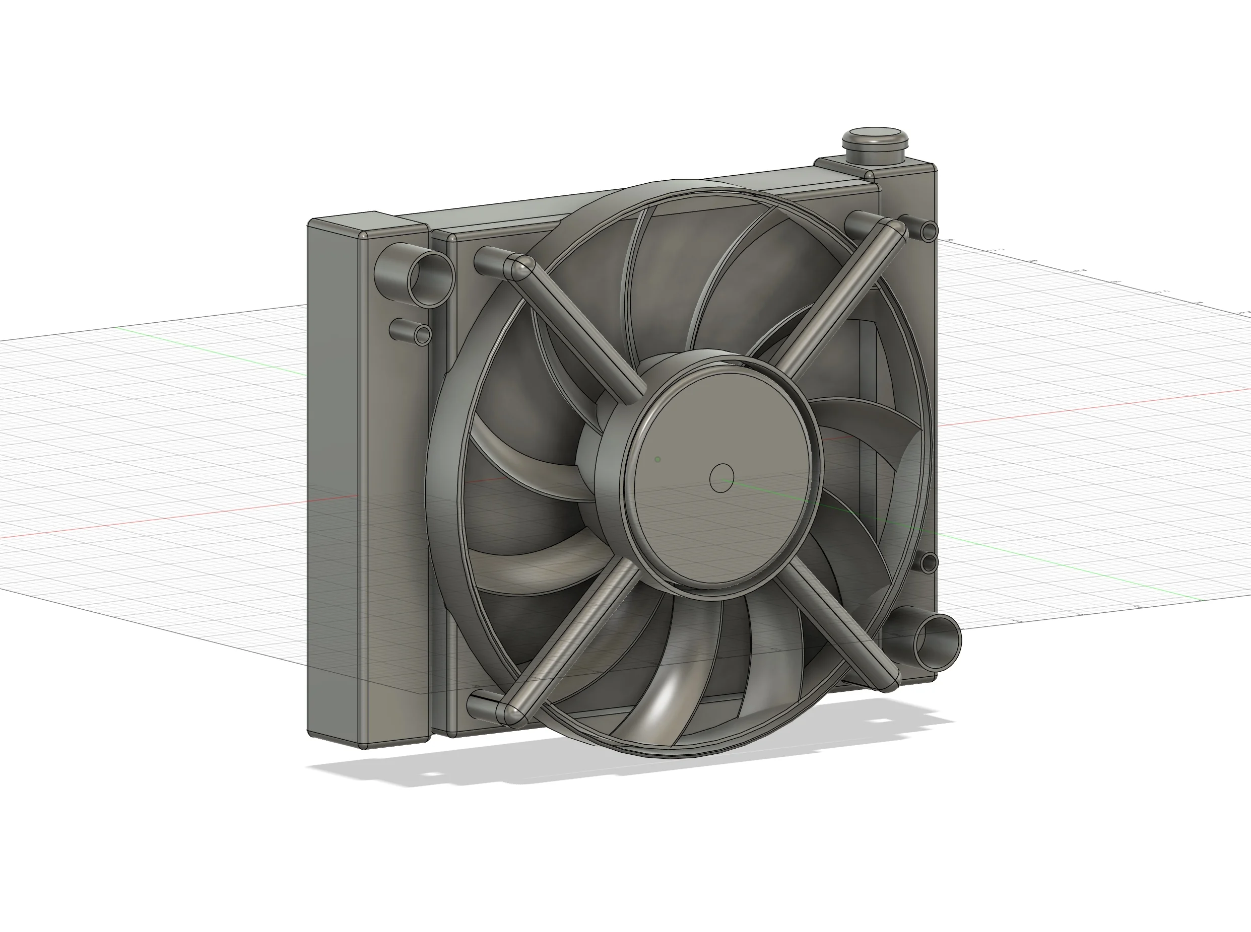 Jeep Radiator Assembly - With Fan Mount.webp