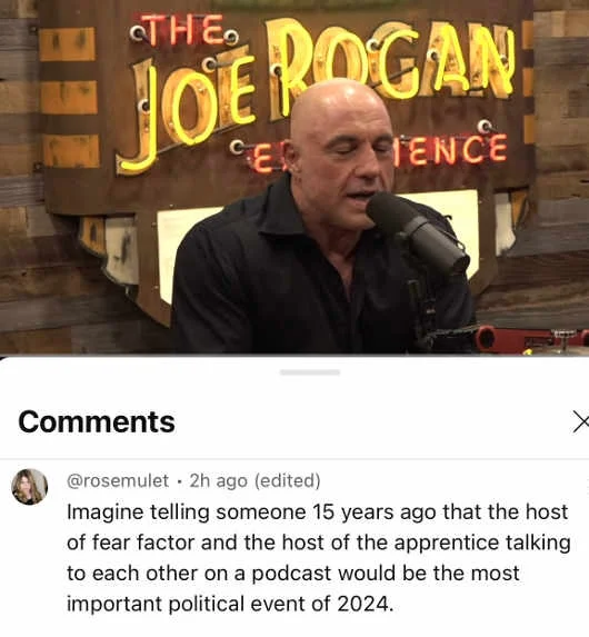 x joe rogan experience fear factor apprentice hosts