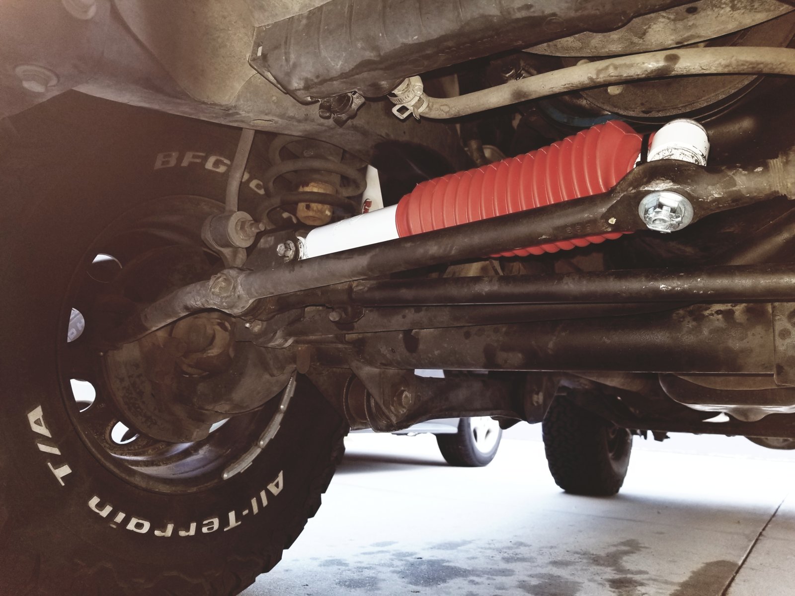 Replacing the steering stabilizer | Jeep Wrangler TJ Forum