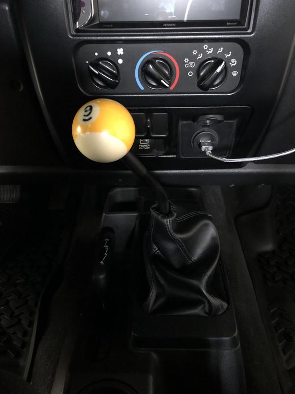 What manual shifter knob do you have? | Jeep Wrangler TJ Forum