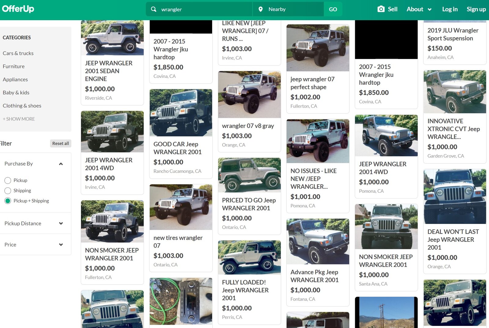 Offer Up seriously needs to step up the scam monitoring | Jeep Wrangler TJ  Forum