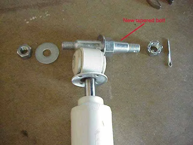 Steering stabilizer tapered stud.webp