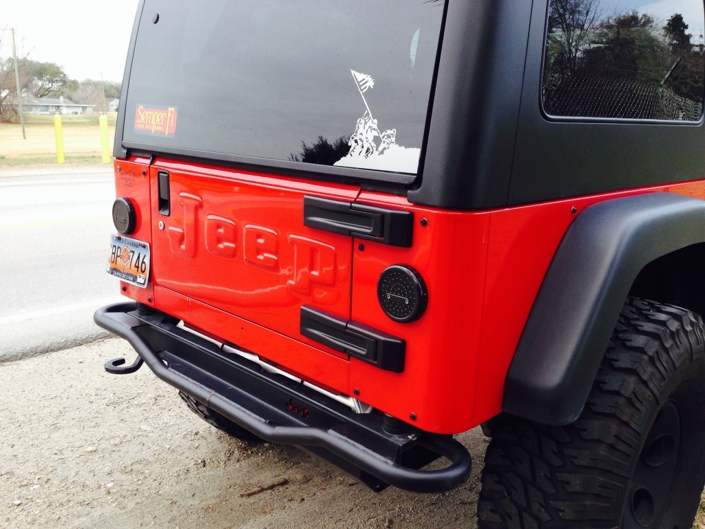 Thoughts On Jeep Logo On Tailgate Jeep Wrangler Tj Forum