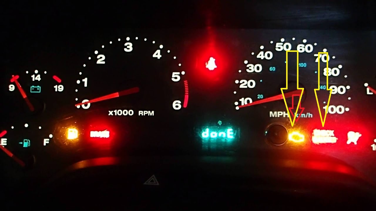What does the check gauges light mean on dash? | Jeep Wrangler TJ Forum