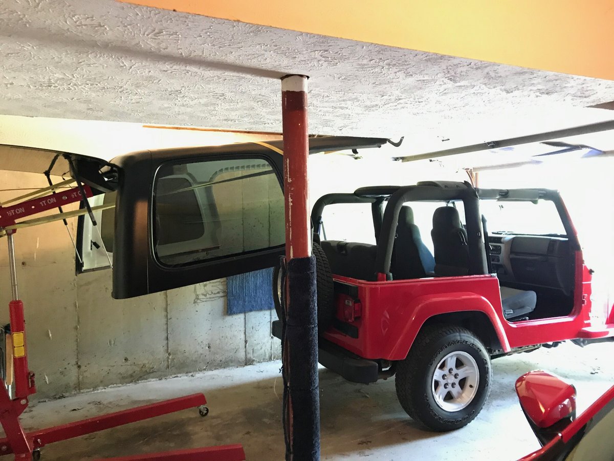 DIY Hardtop Hoist | Jeep Wrangler TJ Forum