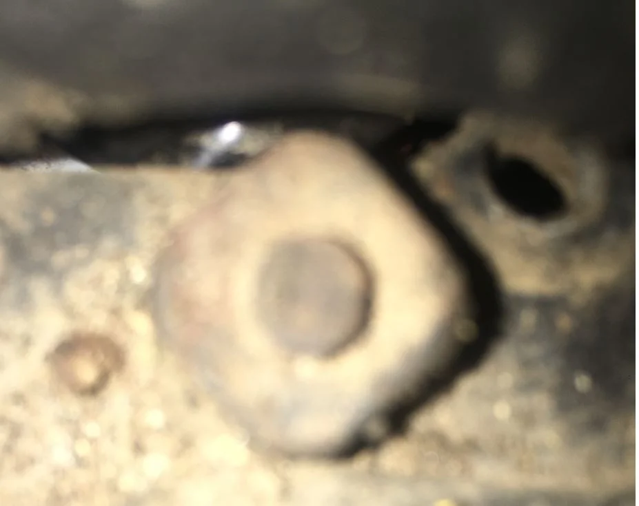 Upper Left Rear Shock Bolt Mount - top view.JPG