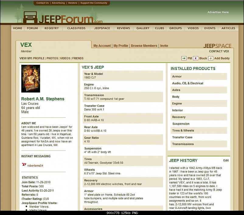 VEX Jeepforum.com member profile 1.jpg