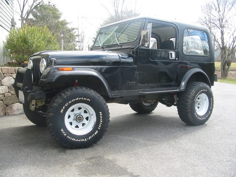 Black TJ white wheels any pics? | Jeep Wrangler TJ Forum