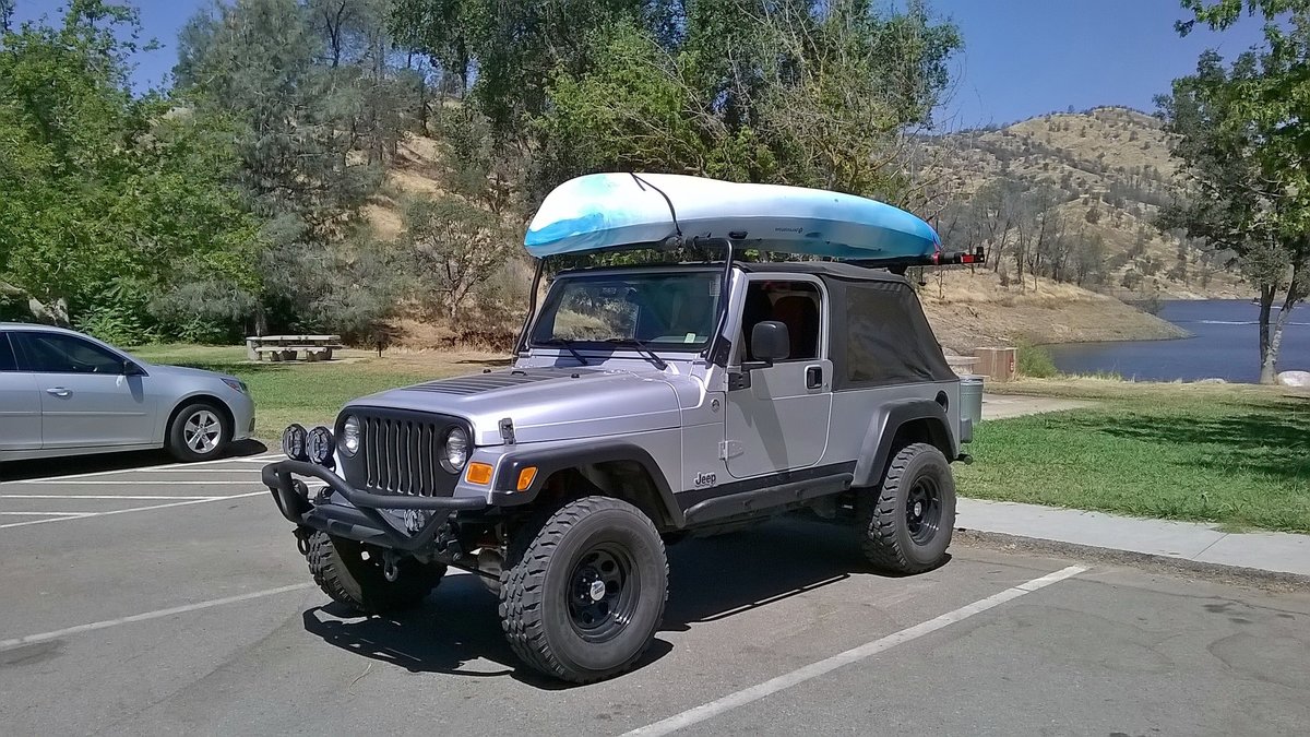Kayaks on the Jeep | Jeep Wrangler TJ Forum