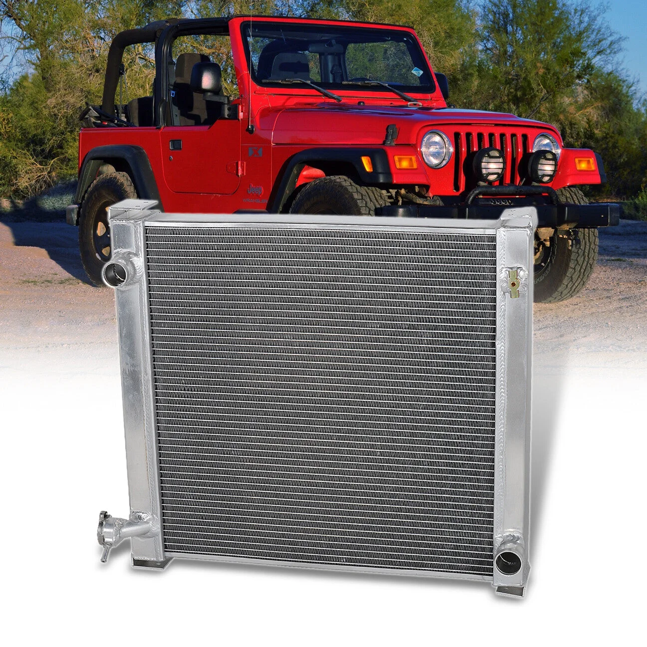 Dynamic Perf. 2‑Row Aluminum