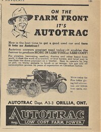 1943 Autotrac ad (Farmer's Advocate) March 11,1943.jpg