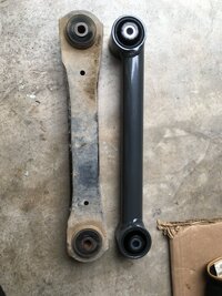 OEM and Synergy Control Arm Comparison.JPG